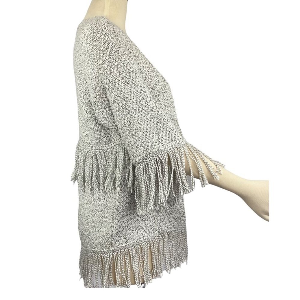 Cupcakes and Cashmere Calypso fringed sweater - Picture 4 of 9